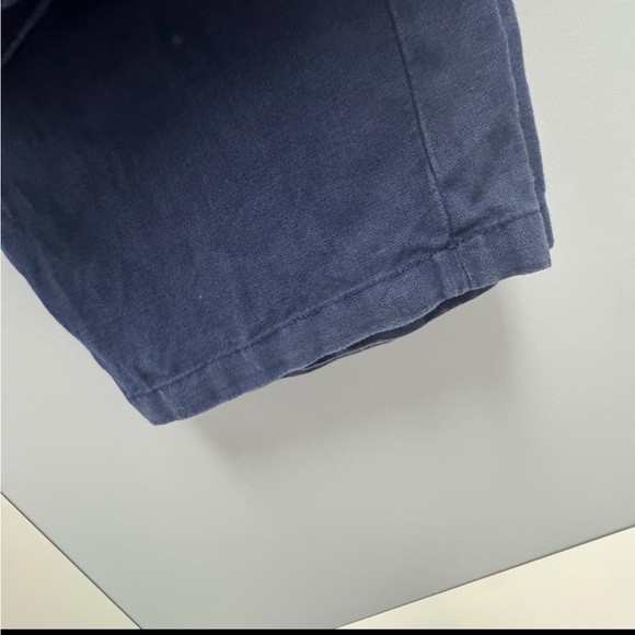 Lilly Pulitzer Navy Linen Pants, EUC, 10 - Picture 4 of 6